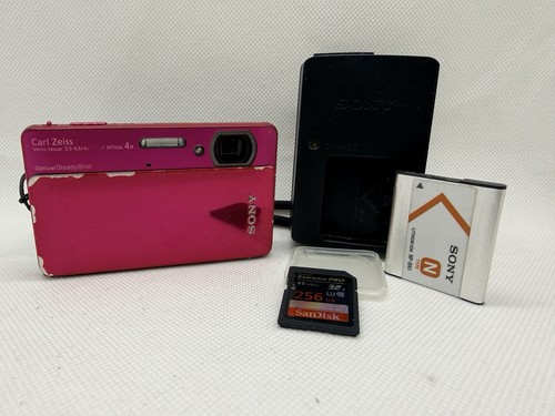 Sony cyber shot - cyber-shot, rosa