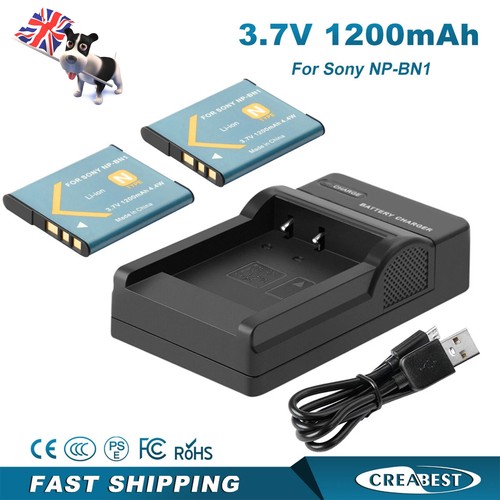 Bn1 batteria e - 2x, np-bn1