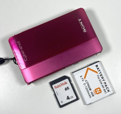 Sony cyber shot - dsc-tx5, rosa